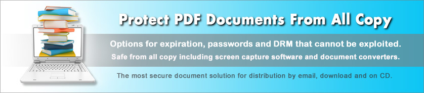 Copy and Print Protection to Secure PDF Documents and eBooks